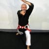 kimono-karate-gi-kobudo-noir-kamikaze-zenkutsu-dachi-sai