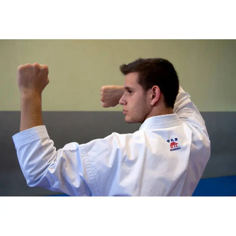 Kimono de Karate Shureido New Wave 3 10 kimono-karate-gi-shureido-new-wave-3-broderie-dos-wkf-approved