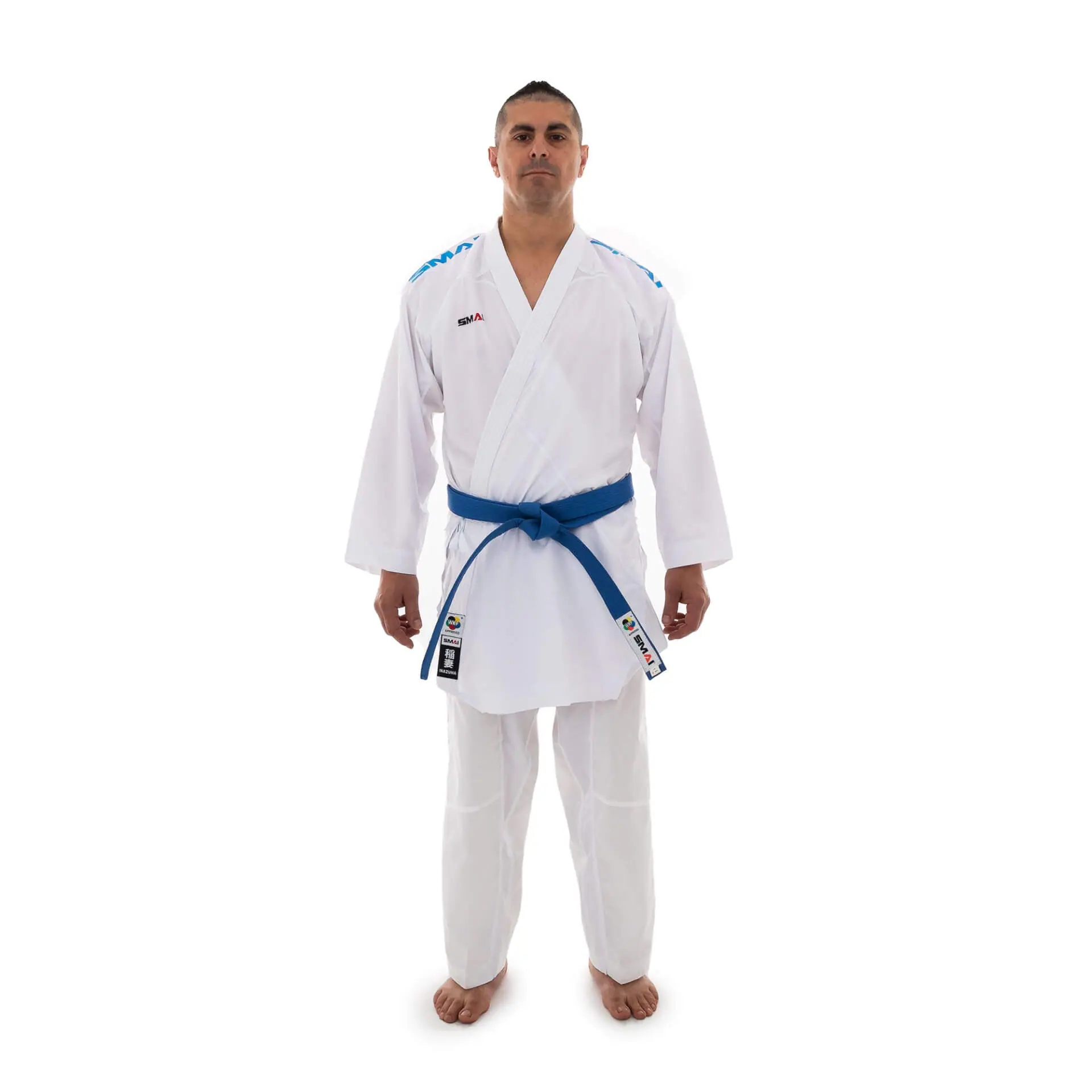 Kimono kumité Inazuma Pack SMAI - WKF 7 kimono-kumite-inazuma-pack-smai-wkf-bleu