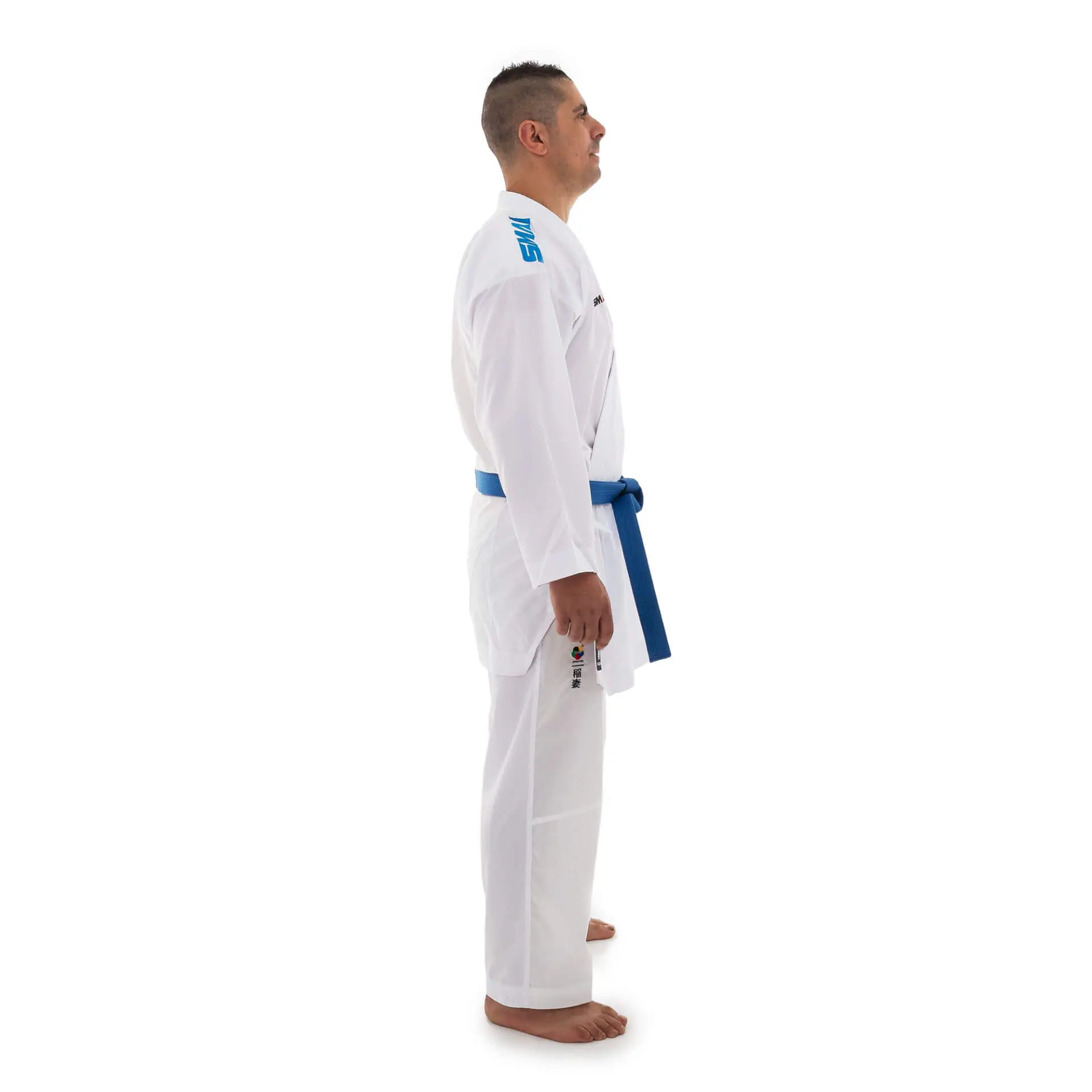 Kimono kumité Inazuma Pack SMAI - WKF 8 kimono-kumite-inazuma-pack-smai-wkf-coté-bleu
