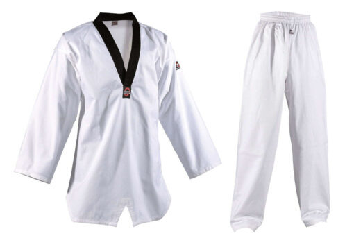 Kimono Taekwondo DANRHO Kukkiwon Dobok revers noir