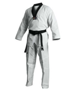 kimono-taekwondo-dobok-adiflex-adidas-2-blanc-noir