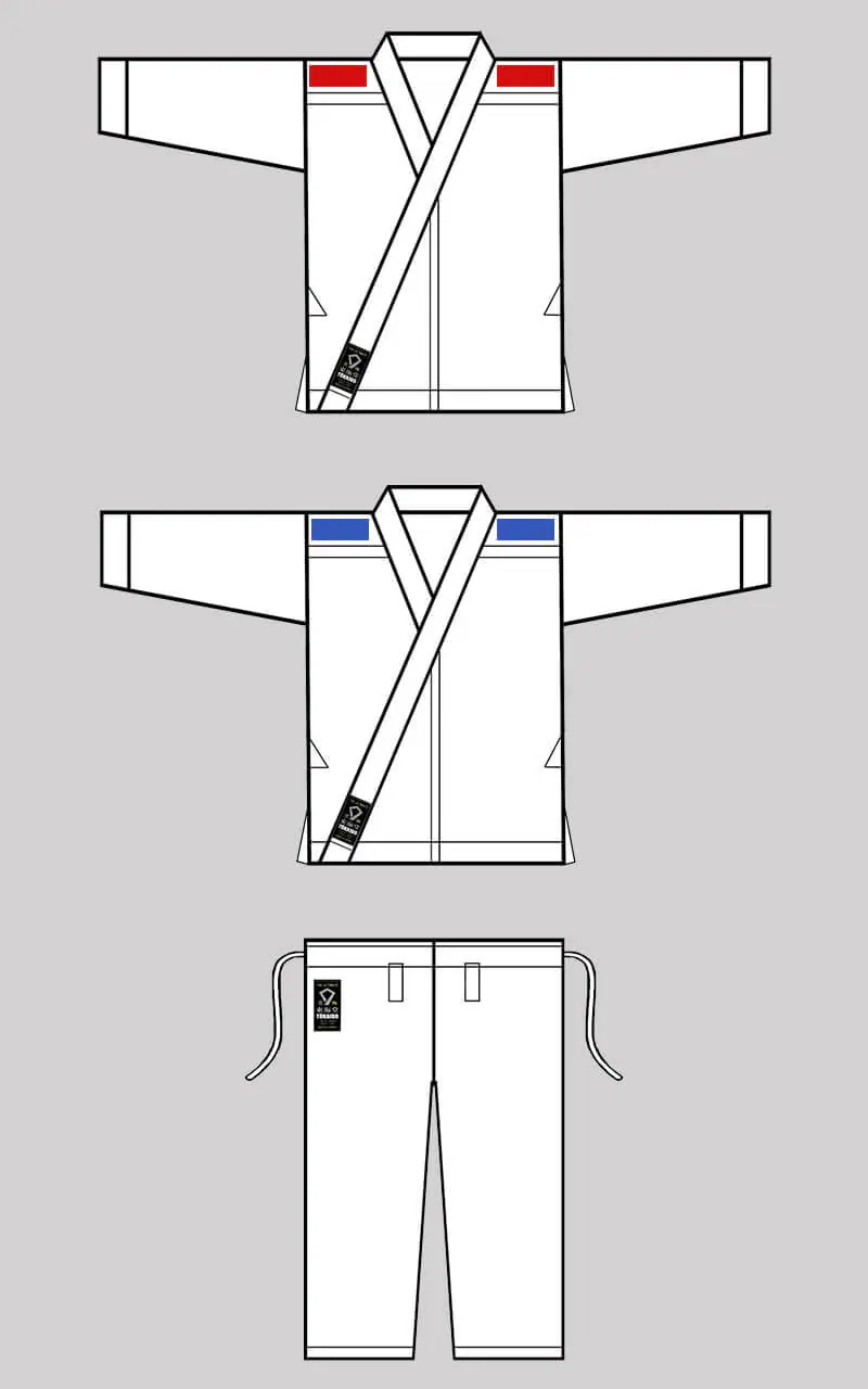 Kimono Tokaido Set Kumite Master Junior – WKF – Image 2
