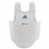 Plastron de Karate Adidas Body Protector WKF - Blanc - pour la compétition. Modèle ADIP03