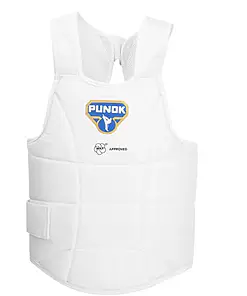 plastron-de-karate-punok-body-protector-wkf-blanc