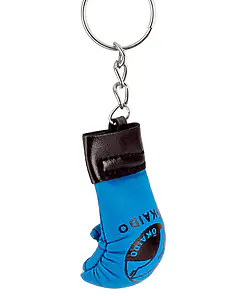 porte-cle-mini-gants-karate-tokaido-bleu