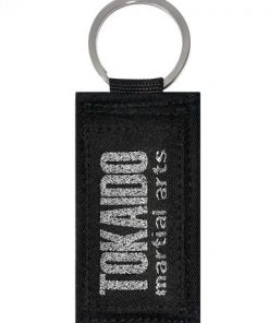 porte-cles-tokaido-arts-martiaux-obi-noir-argent