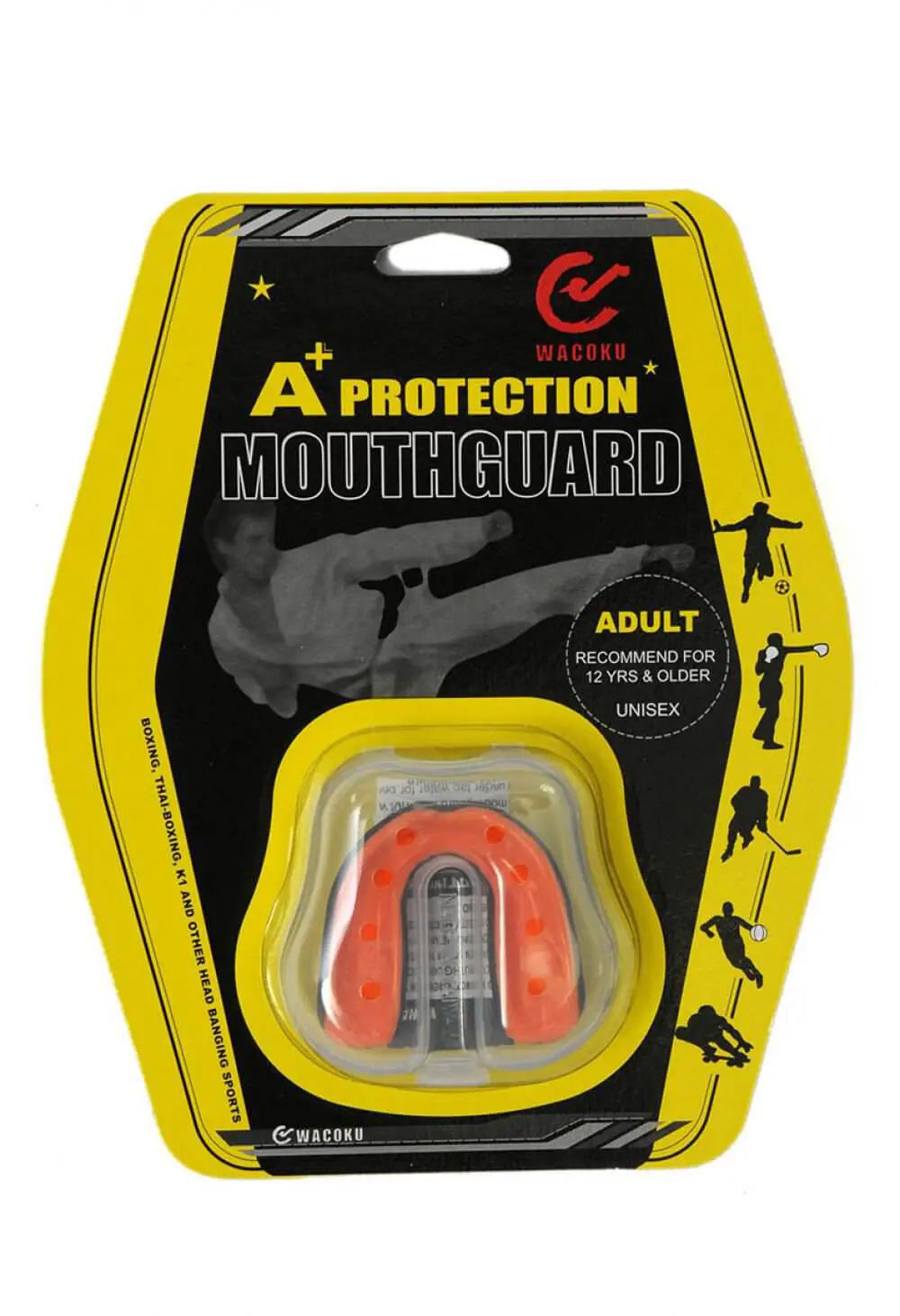 protege-dents-karate-gel-budo-fight-boitier-noir-orange