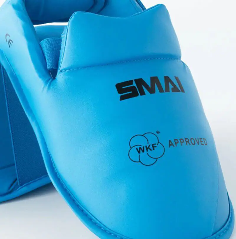 Protège-pieds Karate SMAI - WKF 4 protege-pieds-karate-smai-wkf-bleu-