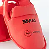 Protège-pieds Karate SMAI - WKF 9 protege-pieds-karate-smai-wkf-rouge-