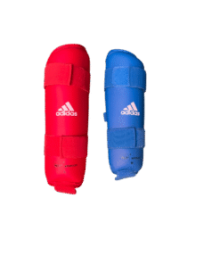protege-tibia-adidas-rouge-bleu