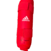 Protèges tibia de Karate Adidas - bleu ou rouge - WKF 7 protege-tibia-adidas-rouge
