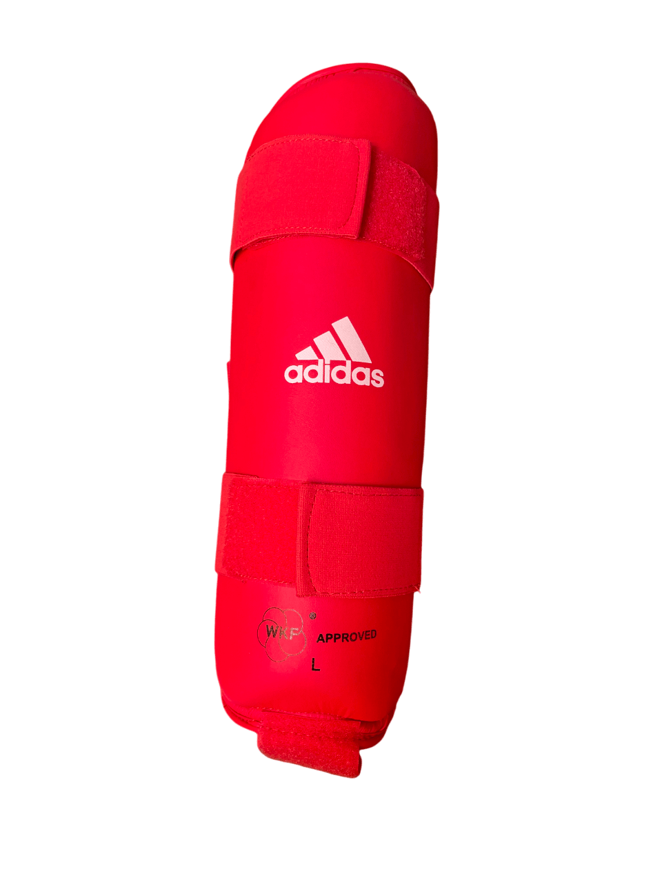 Protèges tibia de Karate Adidas - bleu ou rouge - WKF 5 protege-tibia-adidas-rouge