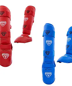 protege-tibia-et-pieds-de-karate-punok-bleu-ou-rouge-wkf