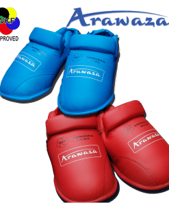 Protège-pieds Karate ARAWAZA bleu ou rouge - WKF