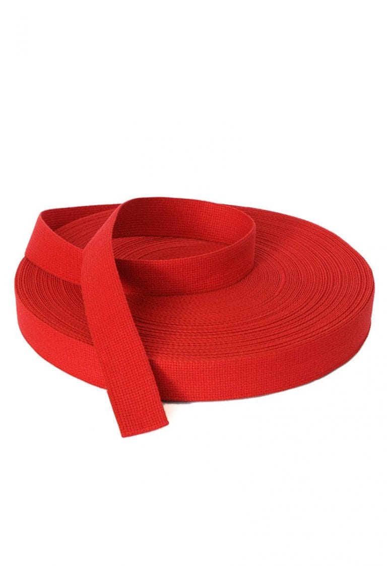 Ceintures Unies Bicolores Liseret Rouge FURACAO - Rouleau De Ceintures Unies Ou Bicolores Avec Liseré Rouge Pour Arts Martiaux
