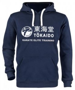Sweat à capuche TOKAIDO Athletic Bleu pour femme