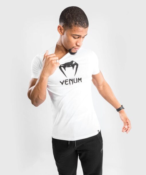 t-shirt-venum-classic-blanc-logo