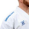 Veste Kimono Shureido New Wave 3 avec broderie - WKF 13 veste-kimono-shureido-new-wave-3-avec-broderie-bleu-wkf